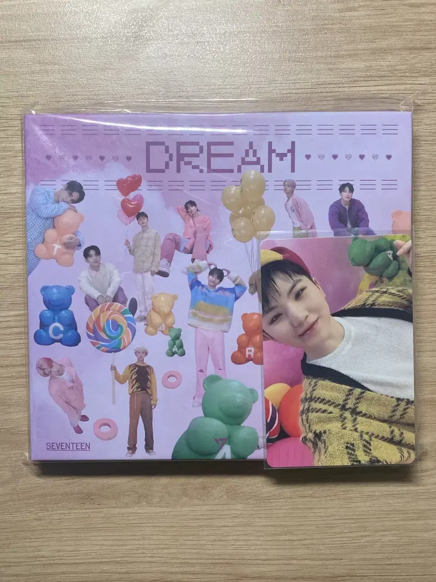 세븐틴 드림 dream c버전 풀셋 우지 양도