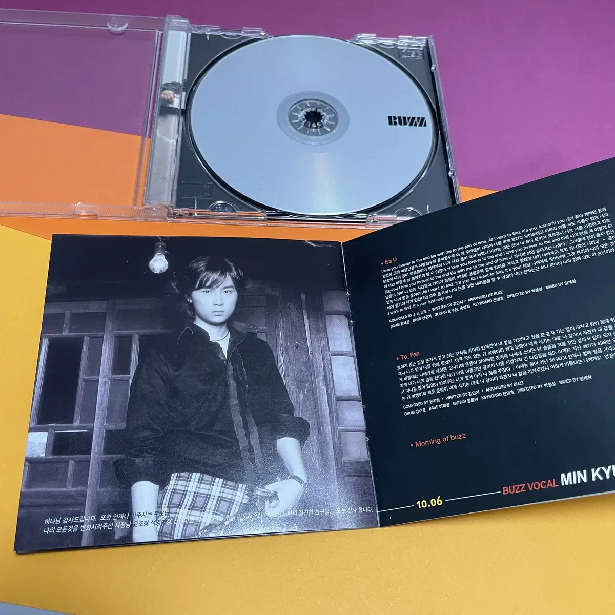 [중고음반/CD] 민경훈 버즈 1집 Morning of BUZZ