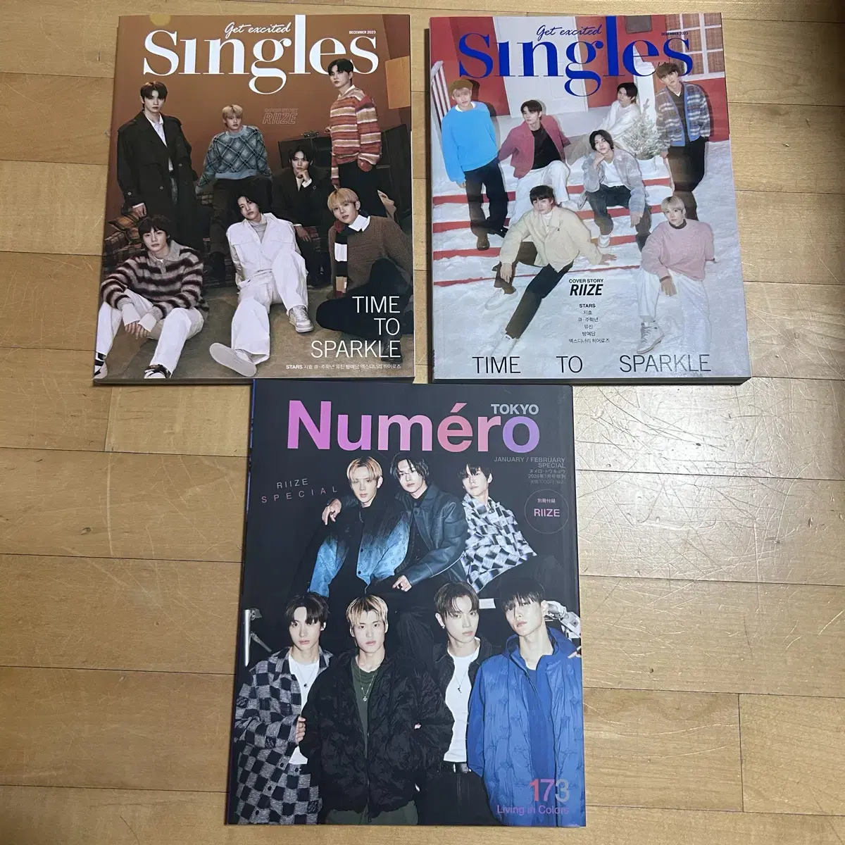 라이즈 잡지 싱글즈 누메로 numero