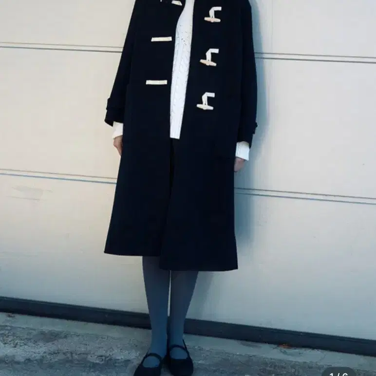 프론트로우 Handmade Duffle Coat 더플코트 (다크 네이비)