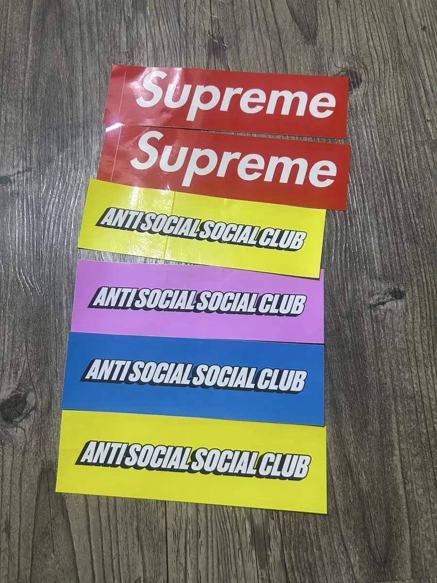 Supreme/Antisocial Sticker