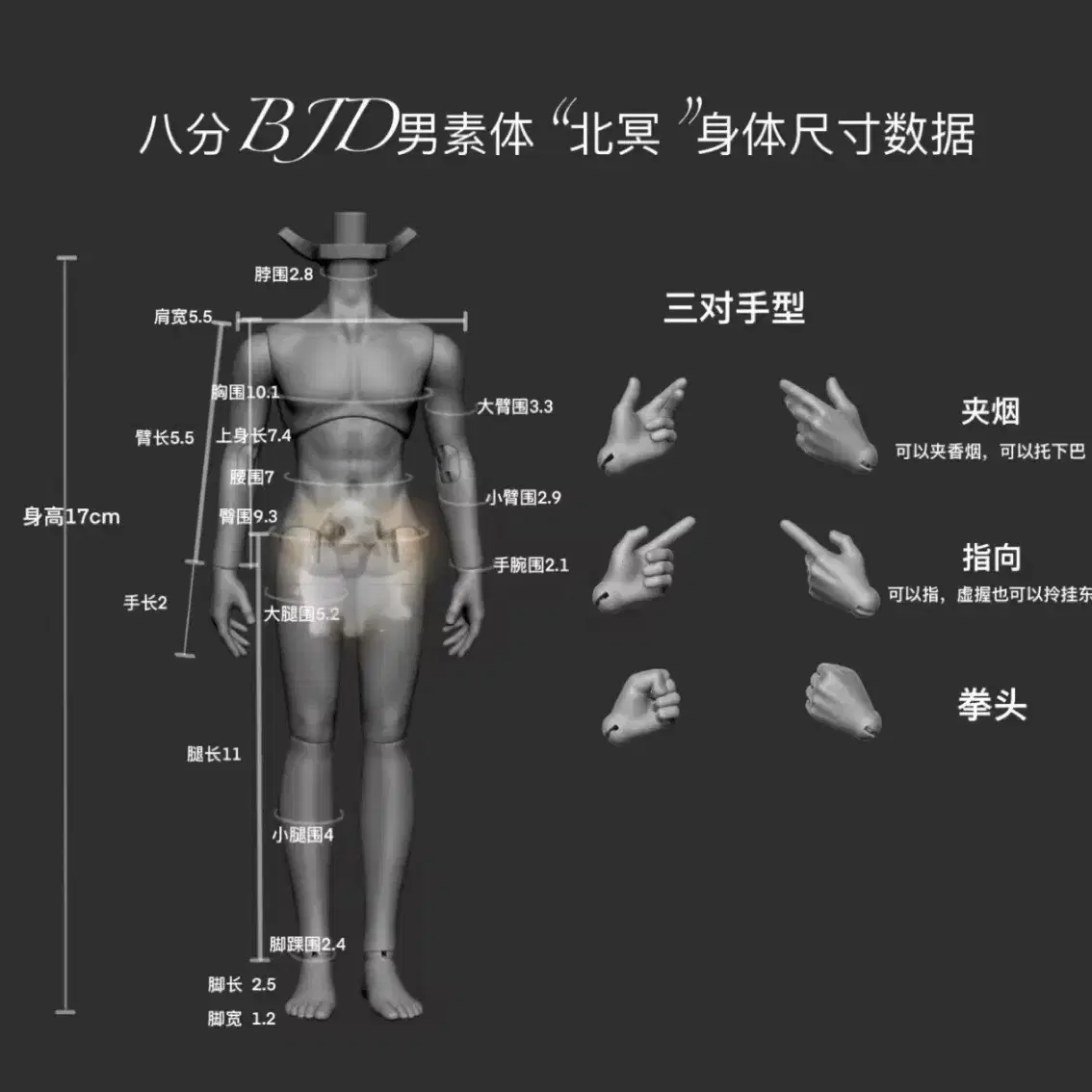 오비츠 넨도 17cm 바디 판매