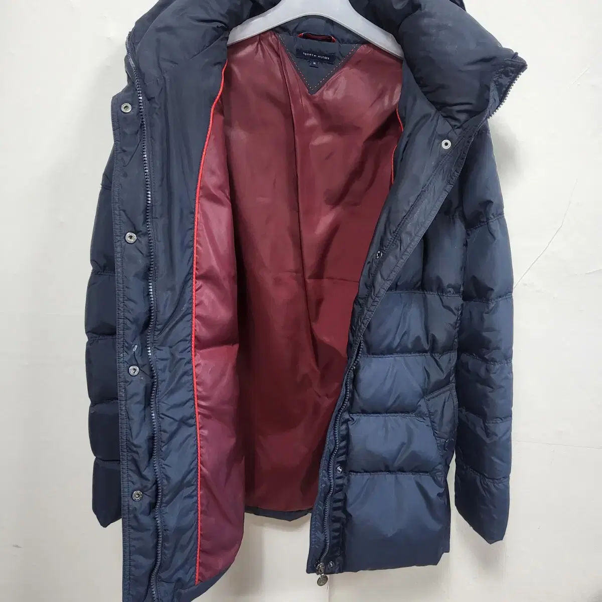 TOMMY HILFIGER 매장정품 다운패딩 네이비 95 (90-95추천