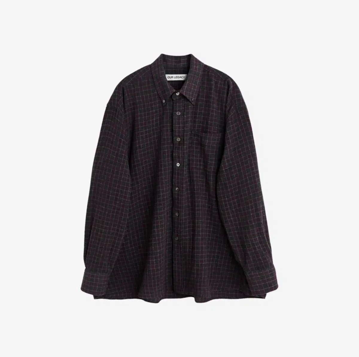 Our Legasi Bowld BD Shirt Small Plaid Lewal Wool [46]