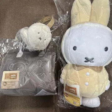 미피&보리스 복권 봉제 인형 푹신푹신한 가방 귀도리