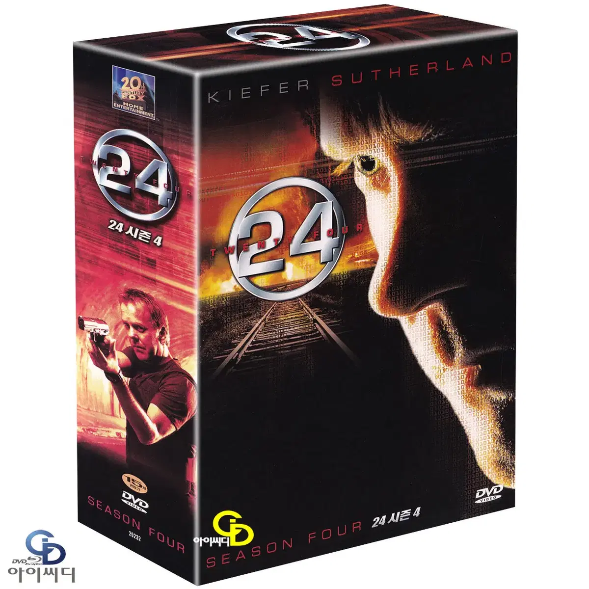 [DVD] 24 시즌4 박스세트 7Disc 새상품