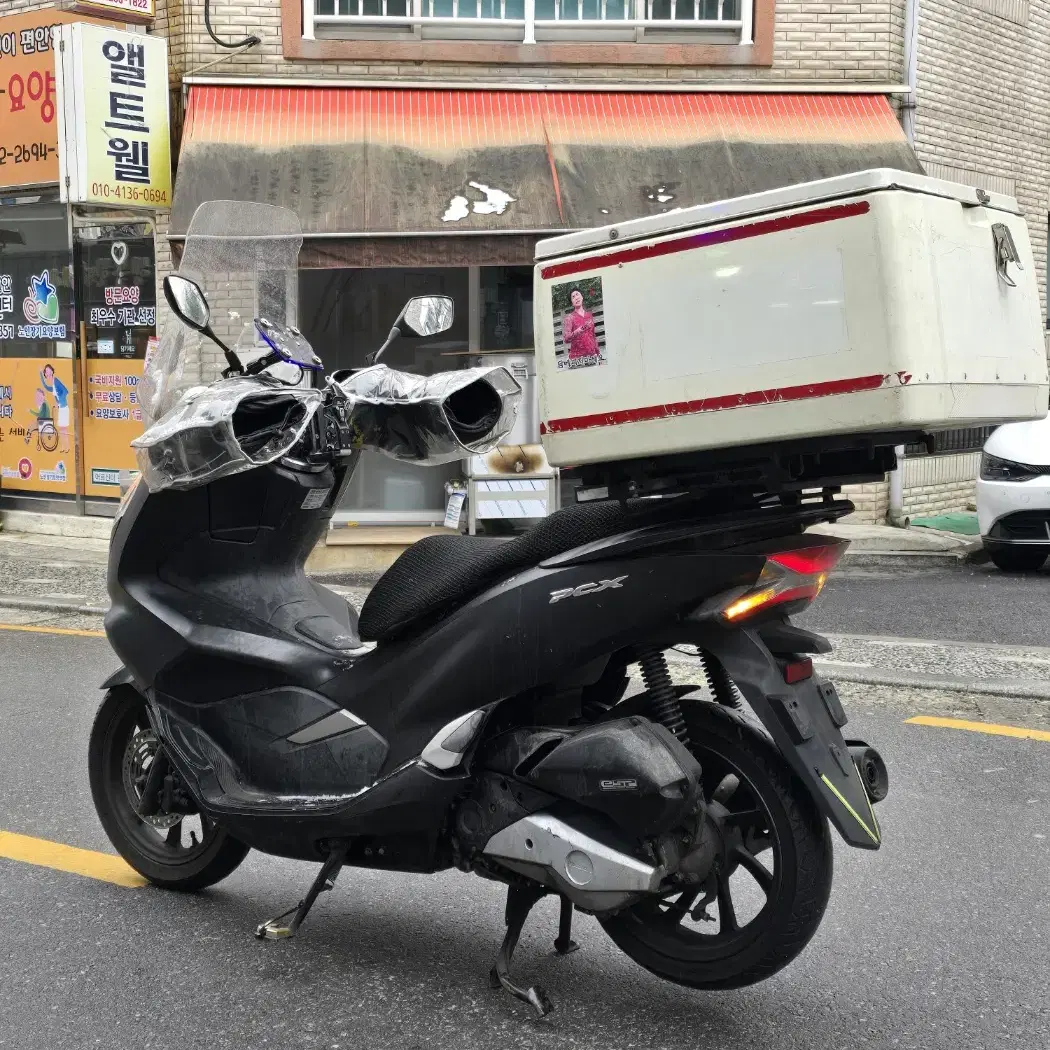 19년식 더뉴 PCX125 배달세팅 팝니다.