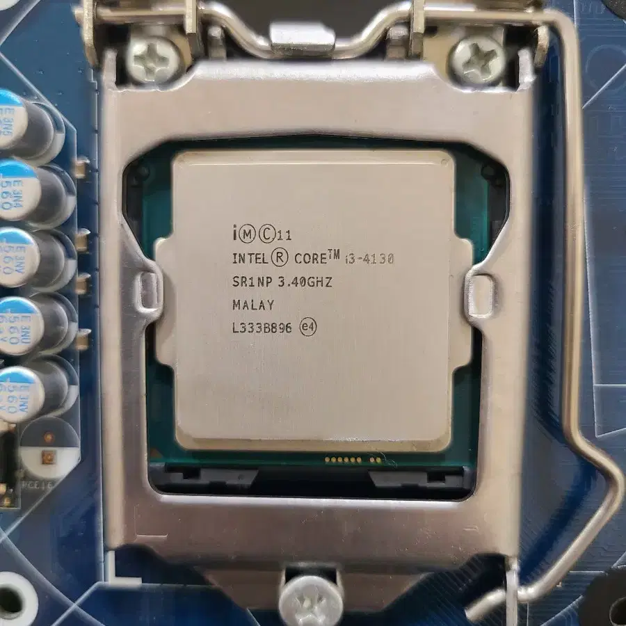 i3 4130 CPU + 삼성 H81S1 메인보드 팝니다.