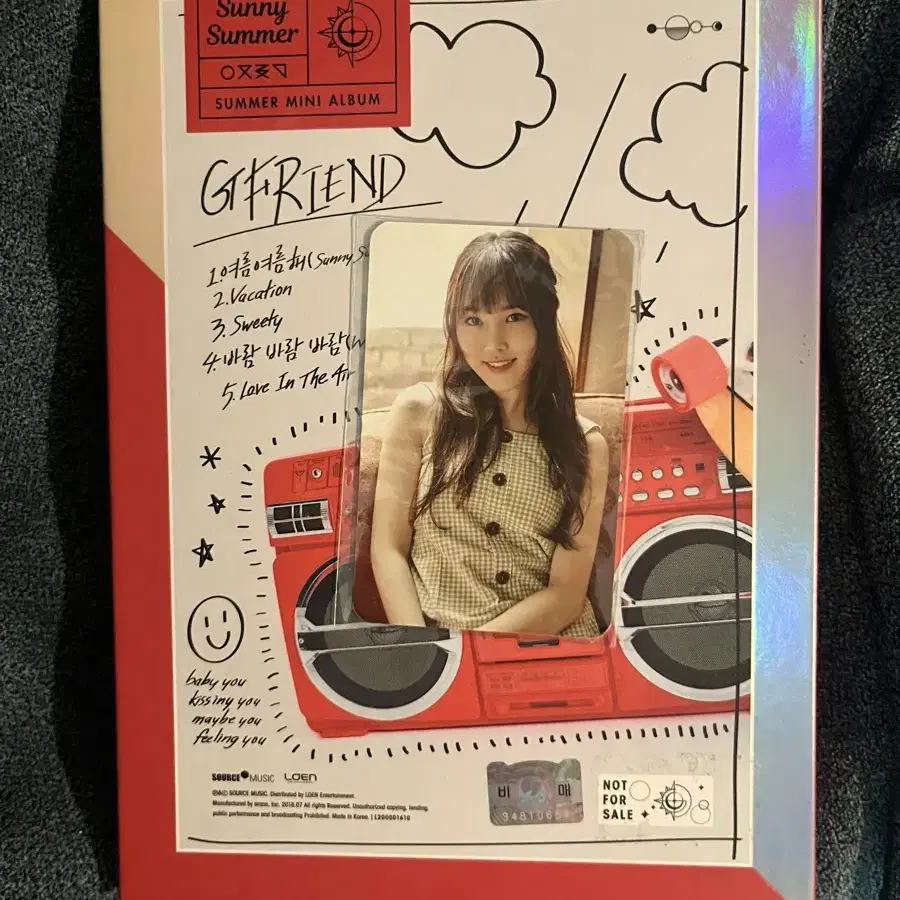 Gfriend 여자친구 여름여름해 친필 싸인앨범 판매 ㅂㅁ