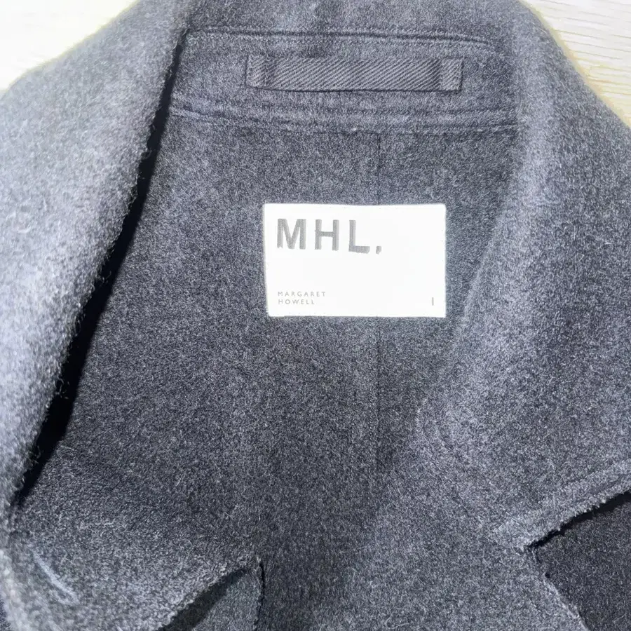 Mhl 울 헤비 멜튼 코트 (18AW)