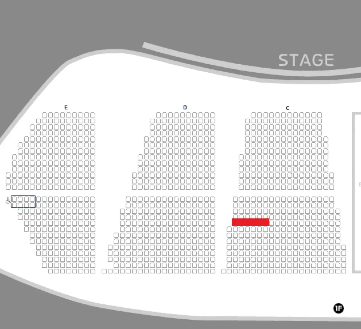 Son Tae-jin Seoul Concert 18th row center reserved seating 3/9