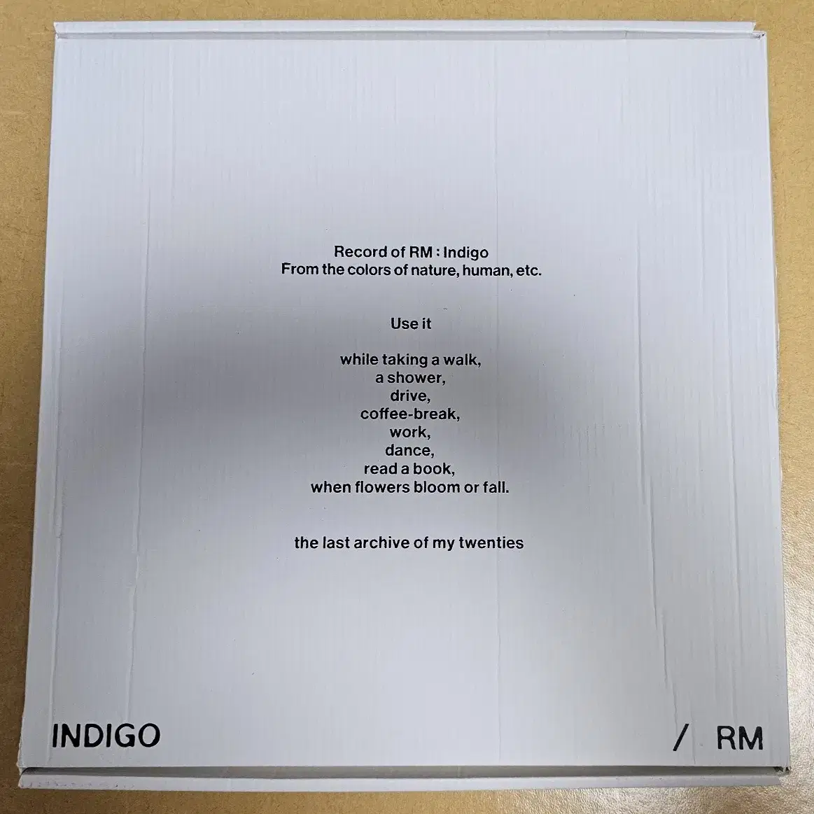 RM 인디고 Indigo LP