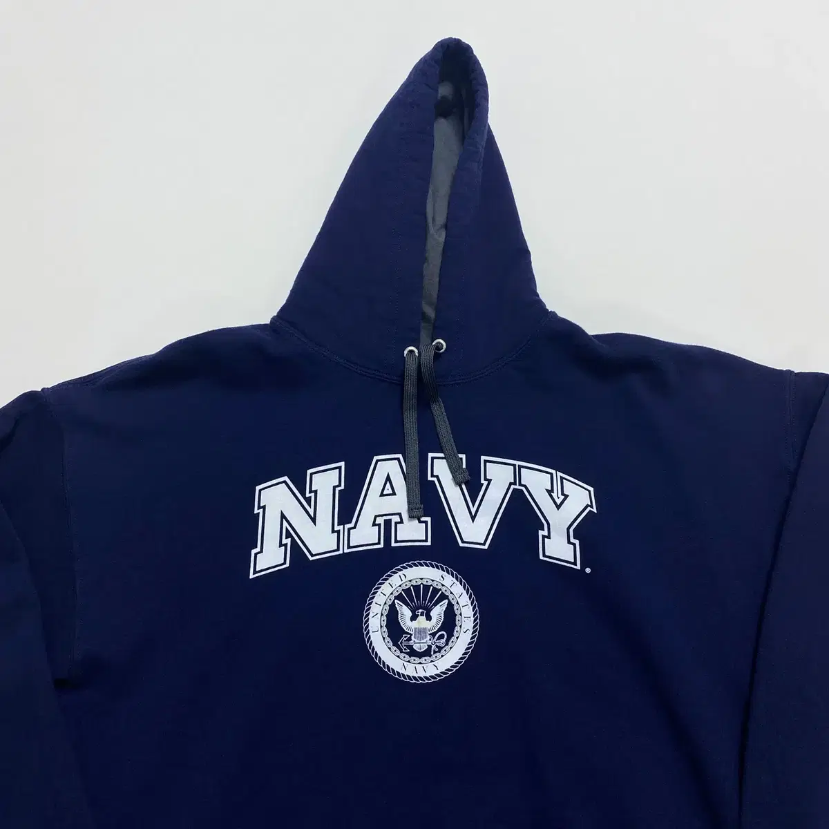 [XL] 밀리터리 미 해군 NAVY 후드 티셔츠 S-50