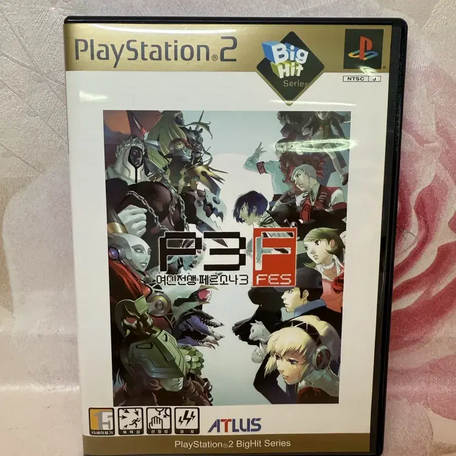 PS2/플스2 여신전생 페르소나3 FES, 설명서 장발