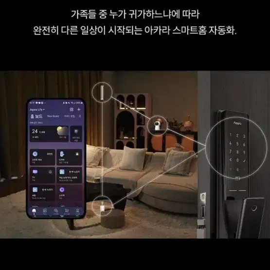 아카라k100 iot 스마트도어락 미개봉 새상품