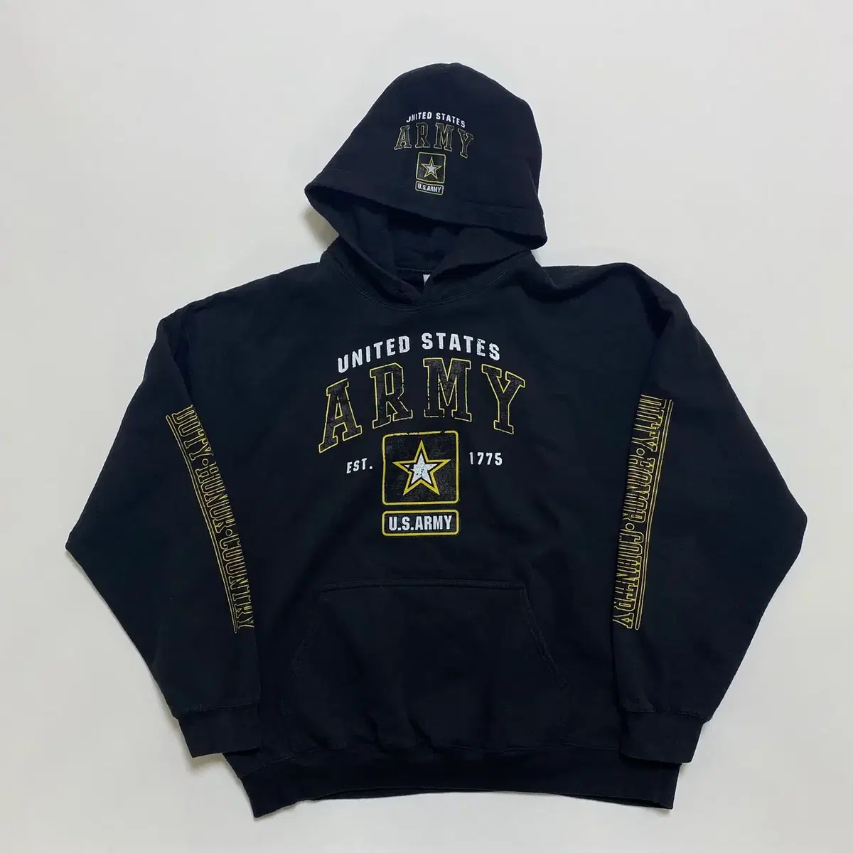 [XL] GILDAN 밀리터리 ARMY 후드 티셔츠 S-58