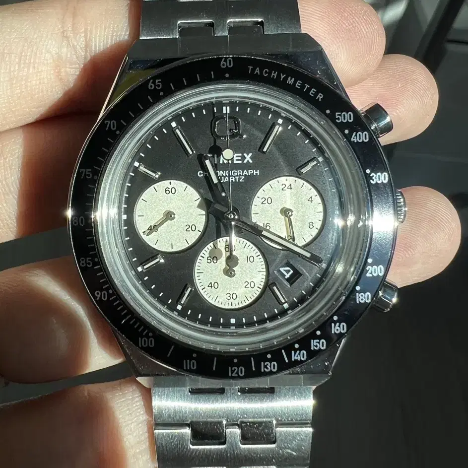 Q timex 크로노그래프