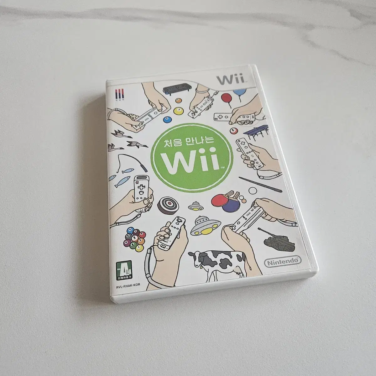 처음 만나는 wii 게임CD