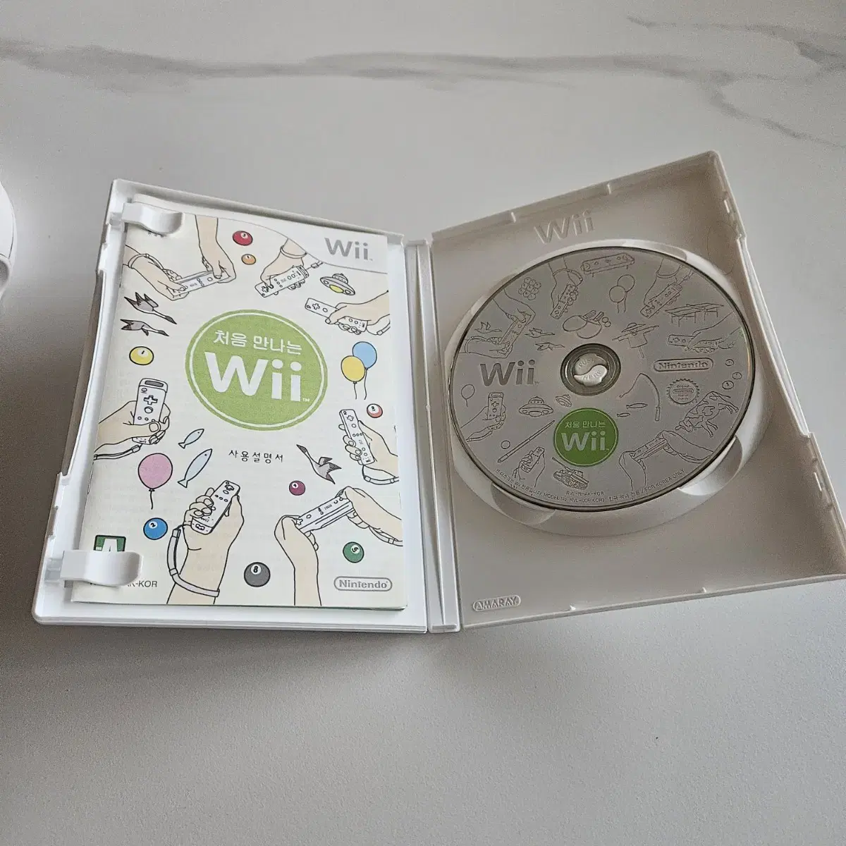 처음 만나는 wii 게임CD