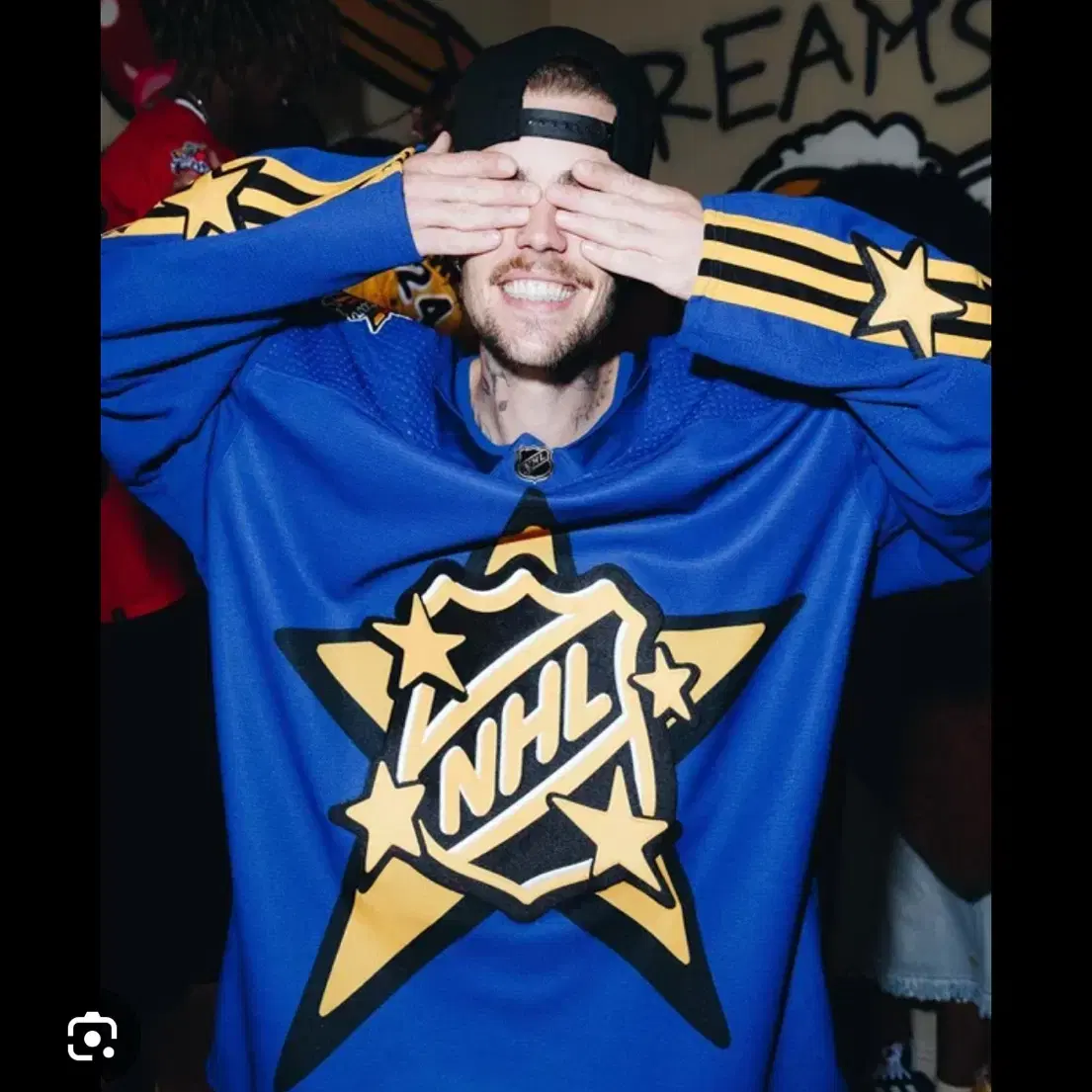 아디다스 x 저스틴비버 drew house NHL 올스타 2024