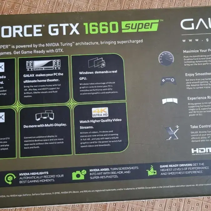 GTX 1660 super 그래픽카드