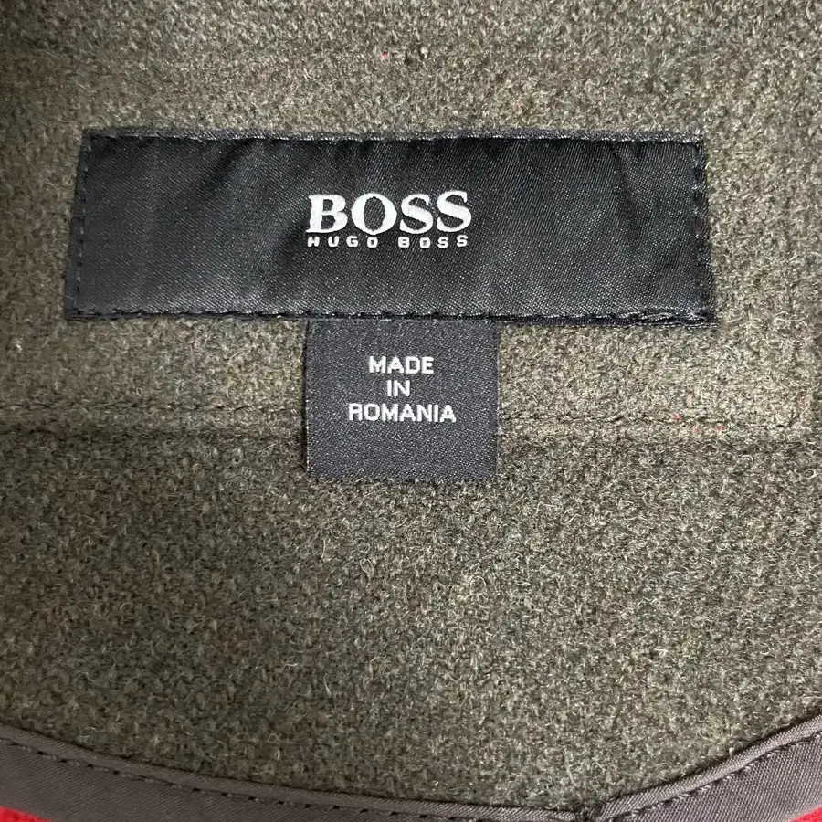 Hugo boss 남성 카키색 피코트 50