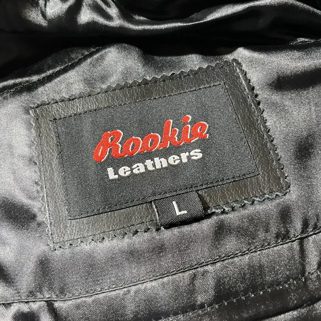 [ROOKIE LEATHERS] 로키레더 블랙 싱글 라이더자켓