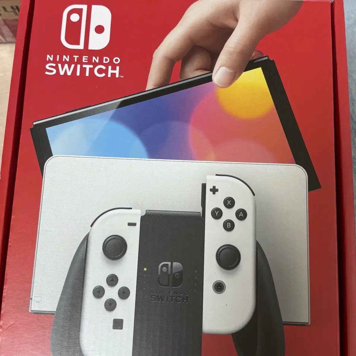 Nintendo Switch OLED Full Box + Case + Film WTS