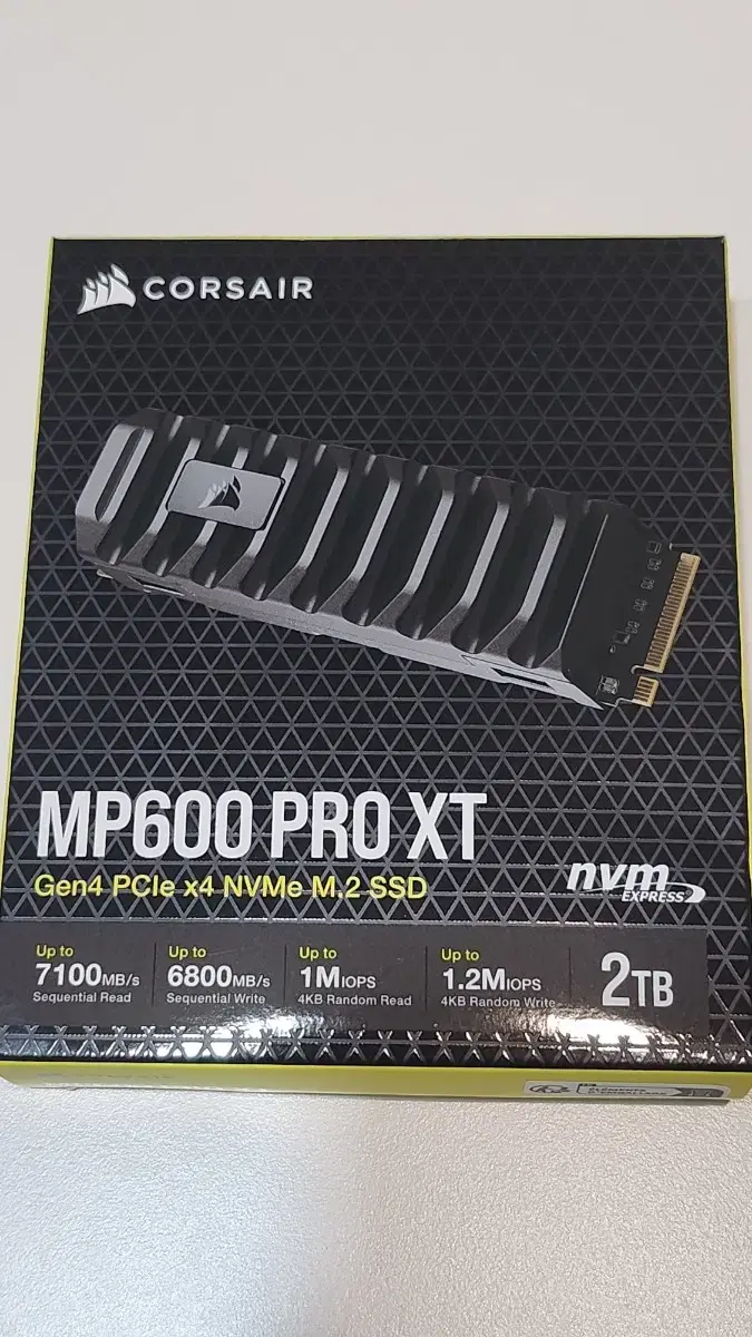 커세어 SSD 2TB/ MP600 PRO XT