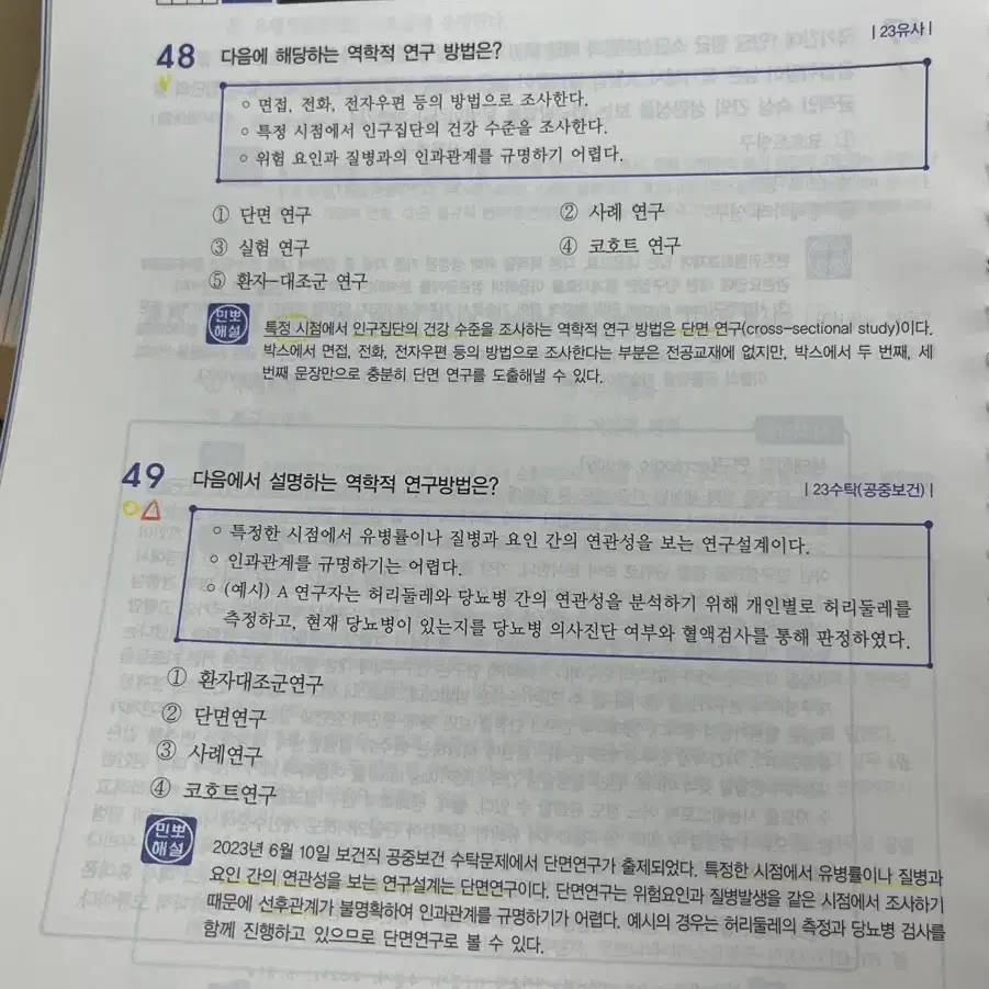 민경애 간호관리 지역사회간호학 기출 민뽀 기출문제뽀개기