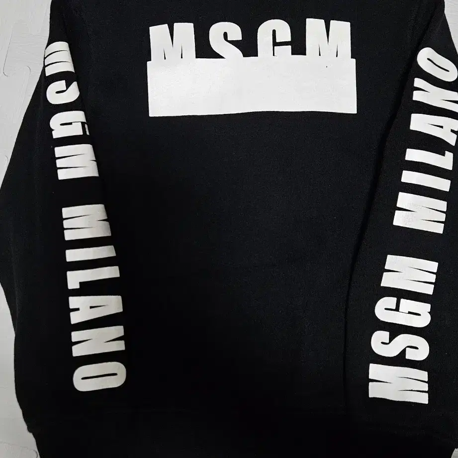 MSGM 키즈 로고 상하세트 6y