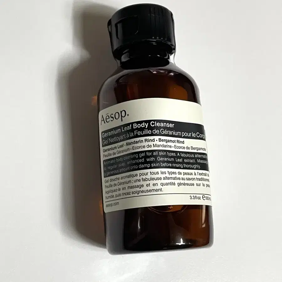 Aesop 이솝 바디워시 (제라늄 리프 바디 클렌저 새상품 100ml)