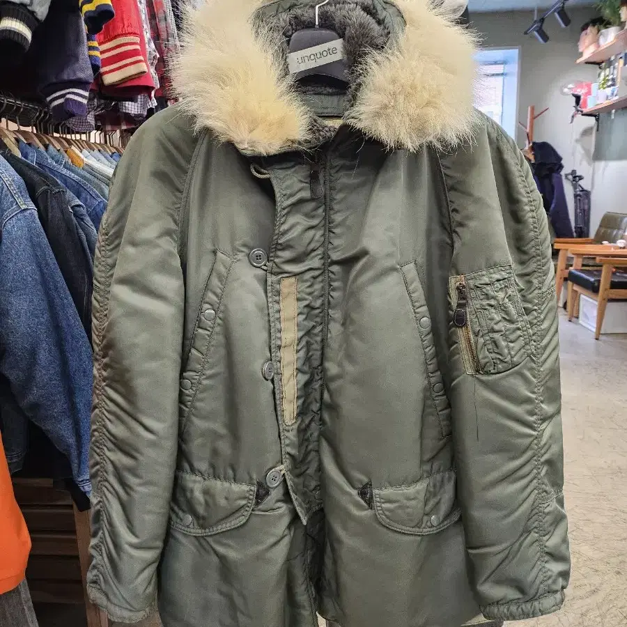 Vtg U.S Military Type N-3B Parka