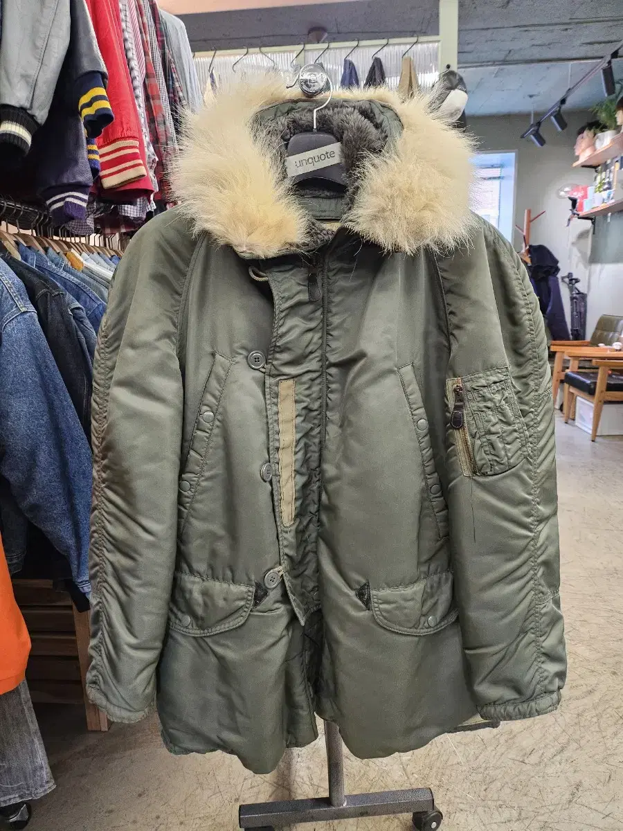 Vtg U.S Military Type N-3B Parka