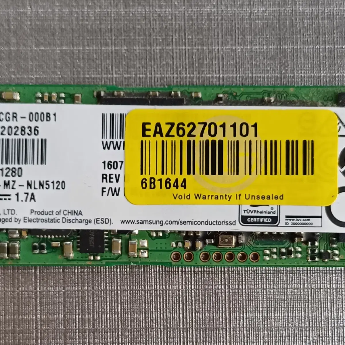 삼성 M.2 SATA 128GB SSD(80mm)