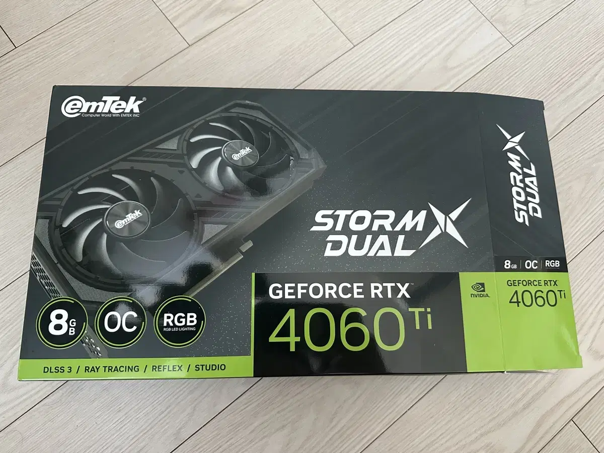 이엠텍 지포스 RTX 4060ti 그래픽카드