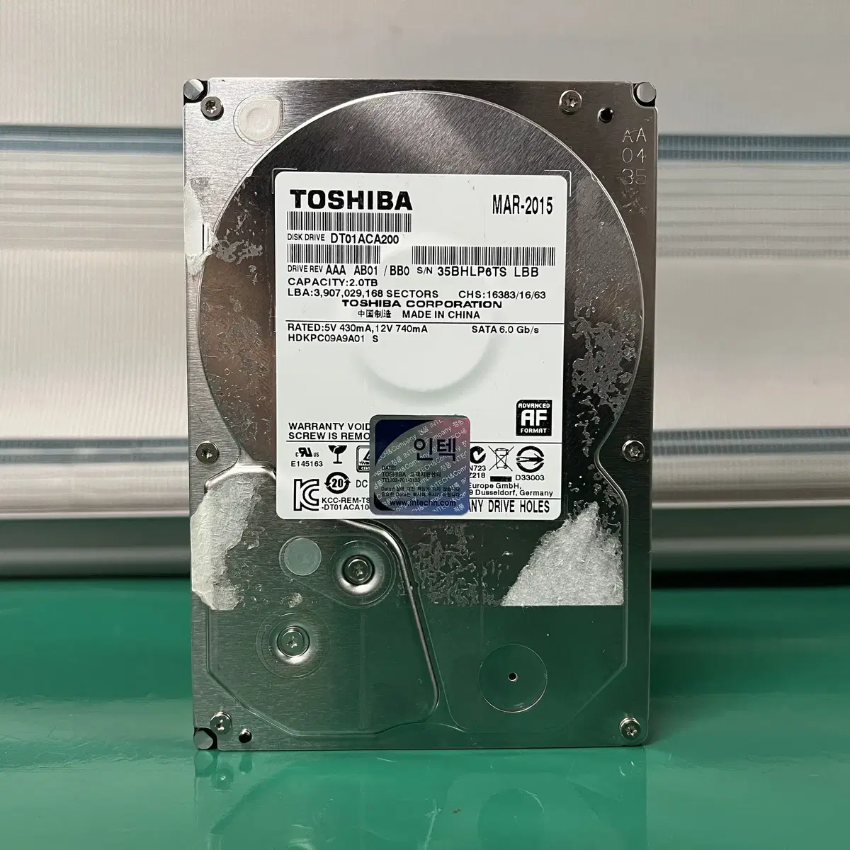 HDD 500GB 1000GB 2TB 8TB 14TB 16TB 18TB