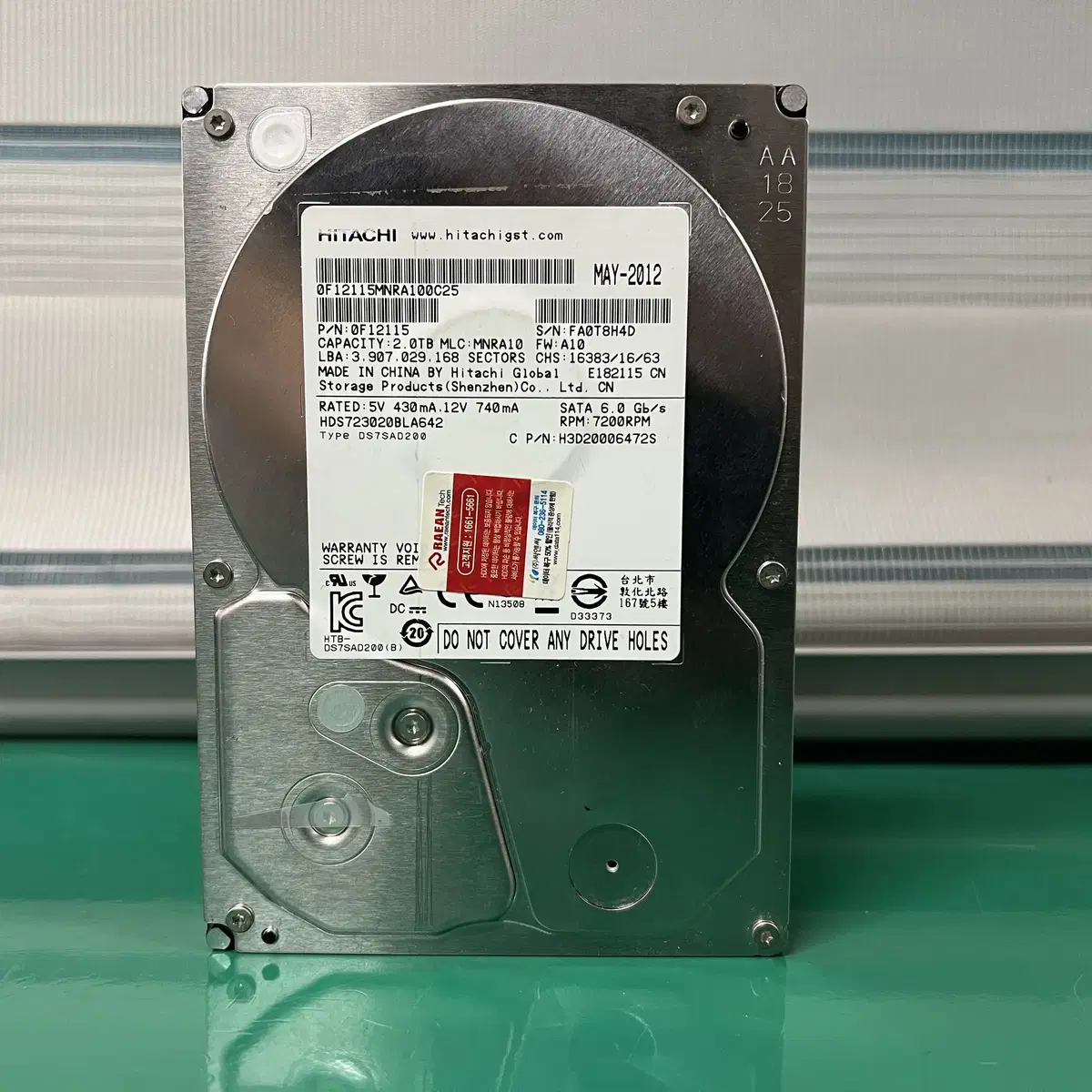 HDD 500GB 1000GB 2TB 8TB 14TB 16TB 18TB