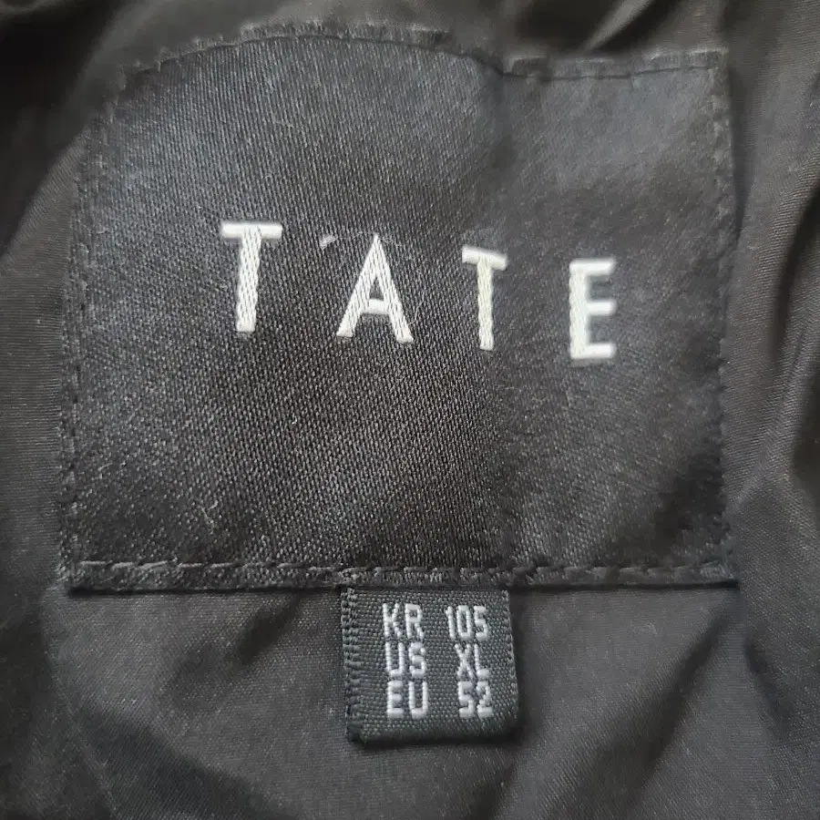 tate 롱패딩 105사이즈