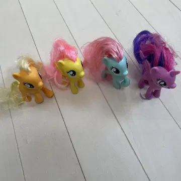 마이리틀포니 피규어 4종 세트