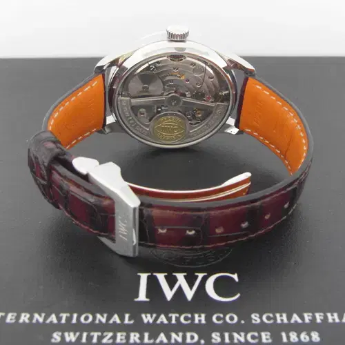 IWC 포르투기스 세븐데이즈 파워리저브 블루핸즈 IW500107