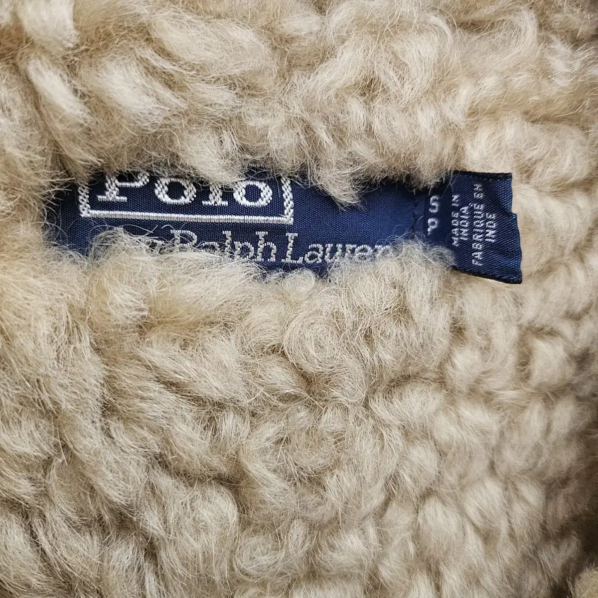 Polo Ralph Lauren Shearling Leather JK.