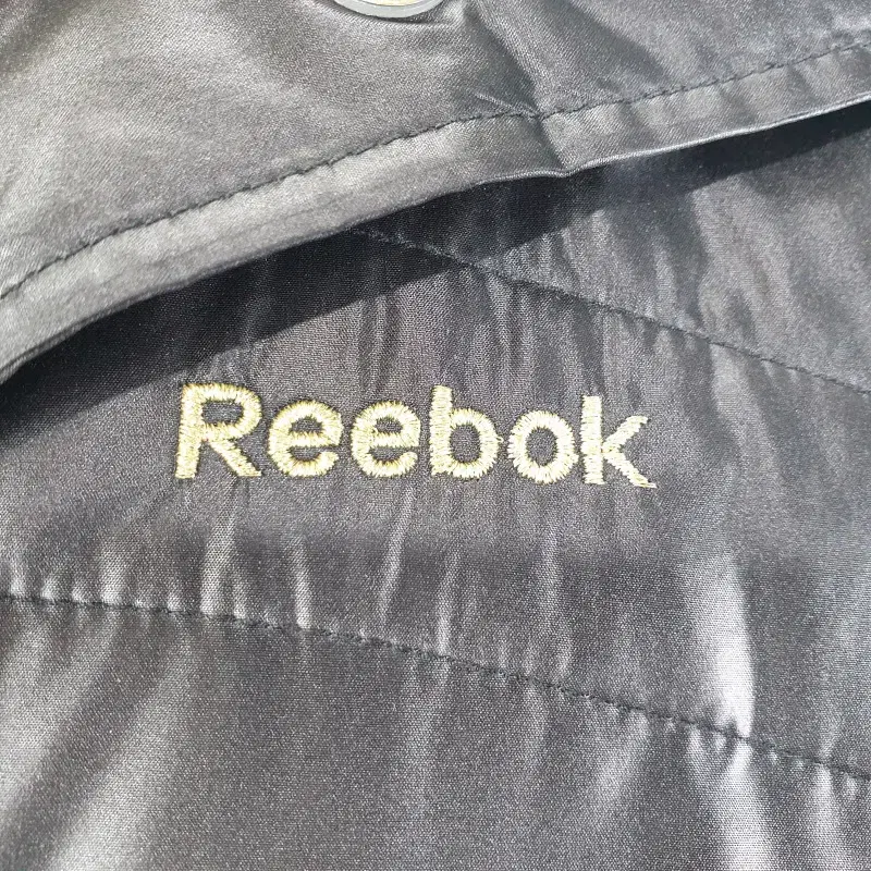 F5723 REEBOK 여90 블랙 유광 풀집업 자켓/더크