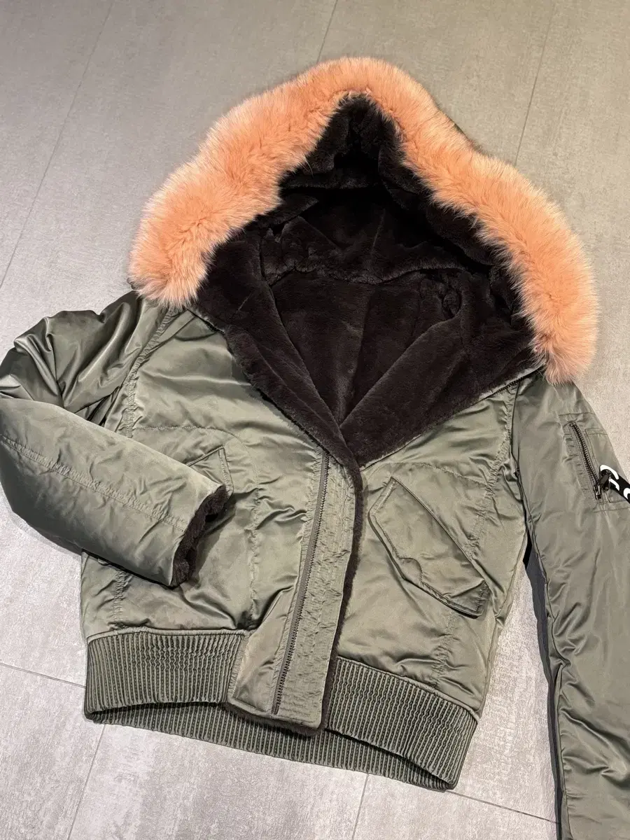 Z-Cut Reversible Fur Jacket
