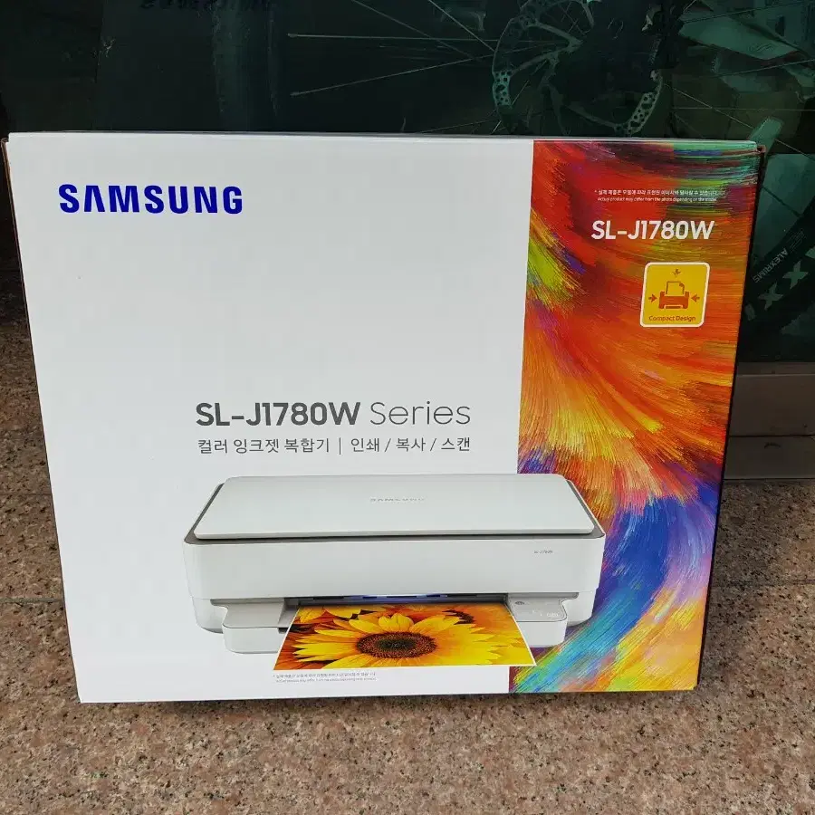 삼성 컬러 잉크젯 복합기 SL J1780W