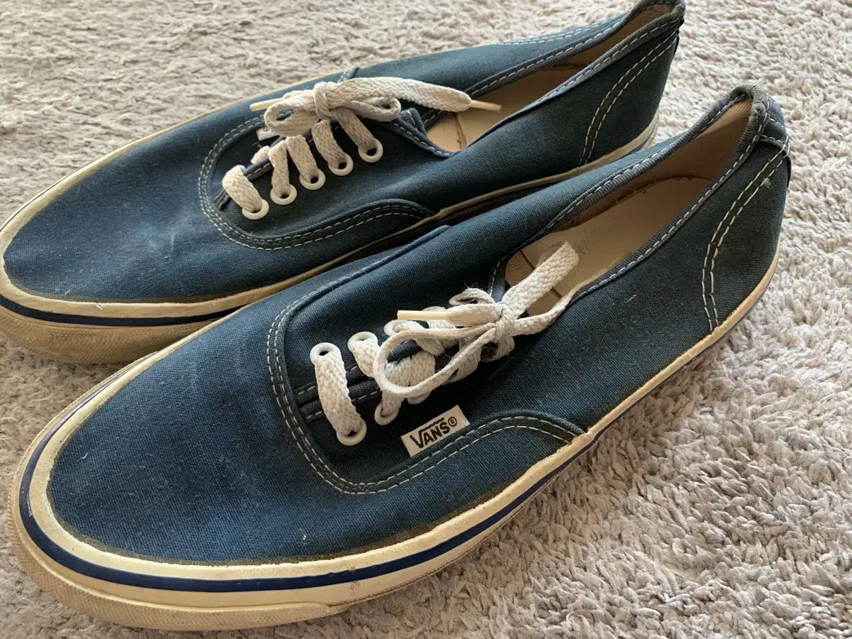 vans made in usa 빈티지 반스 어센틱 네이비 10