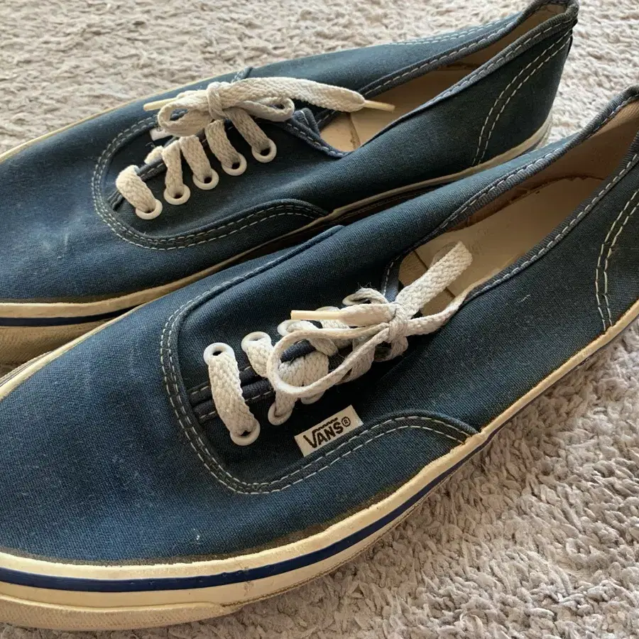 vans made in usa 빈티지 반스 어센틱 네이비 10