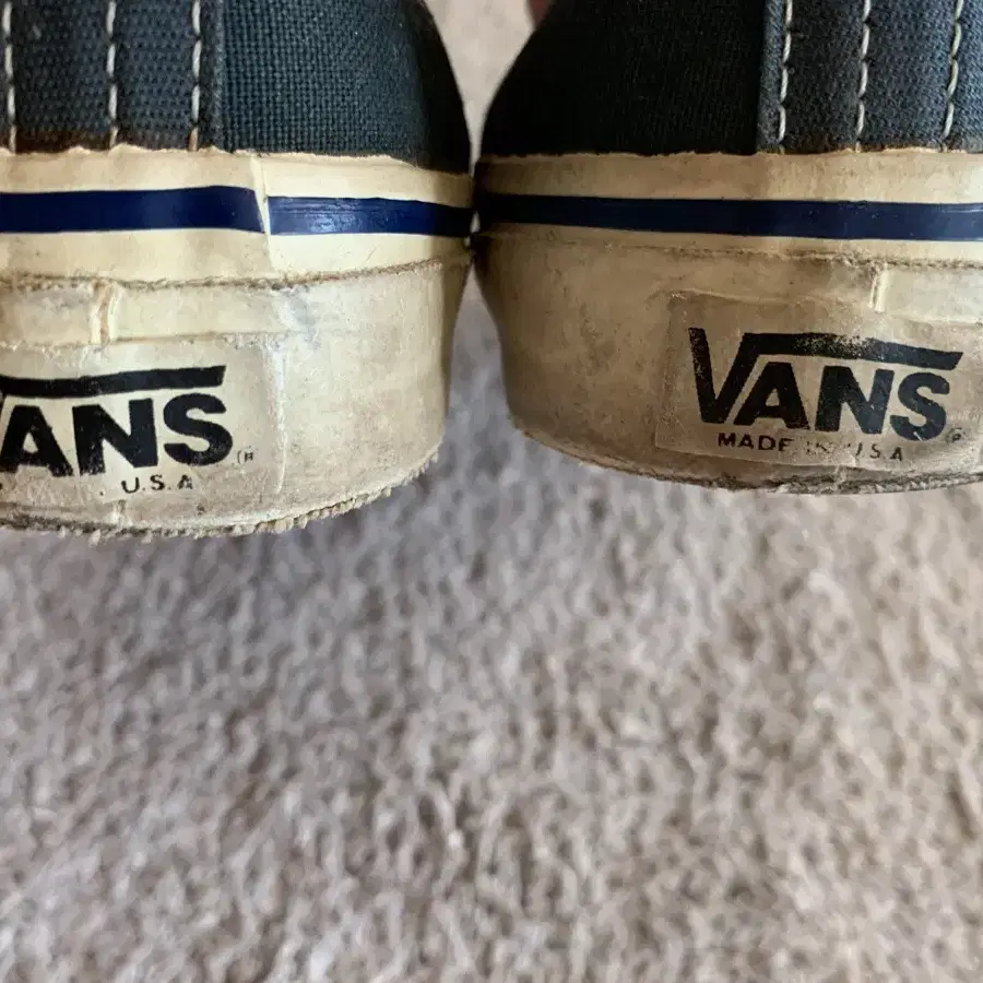 vans made in usa 빈티지 반스 어센틱 네이비 10