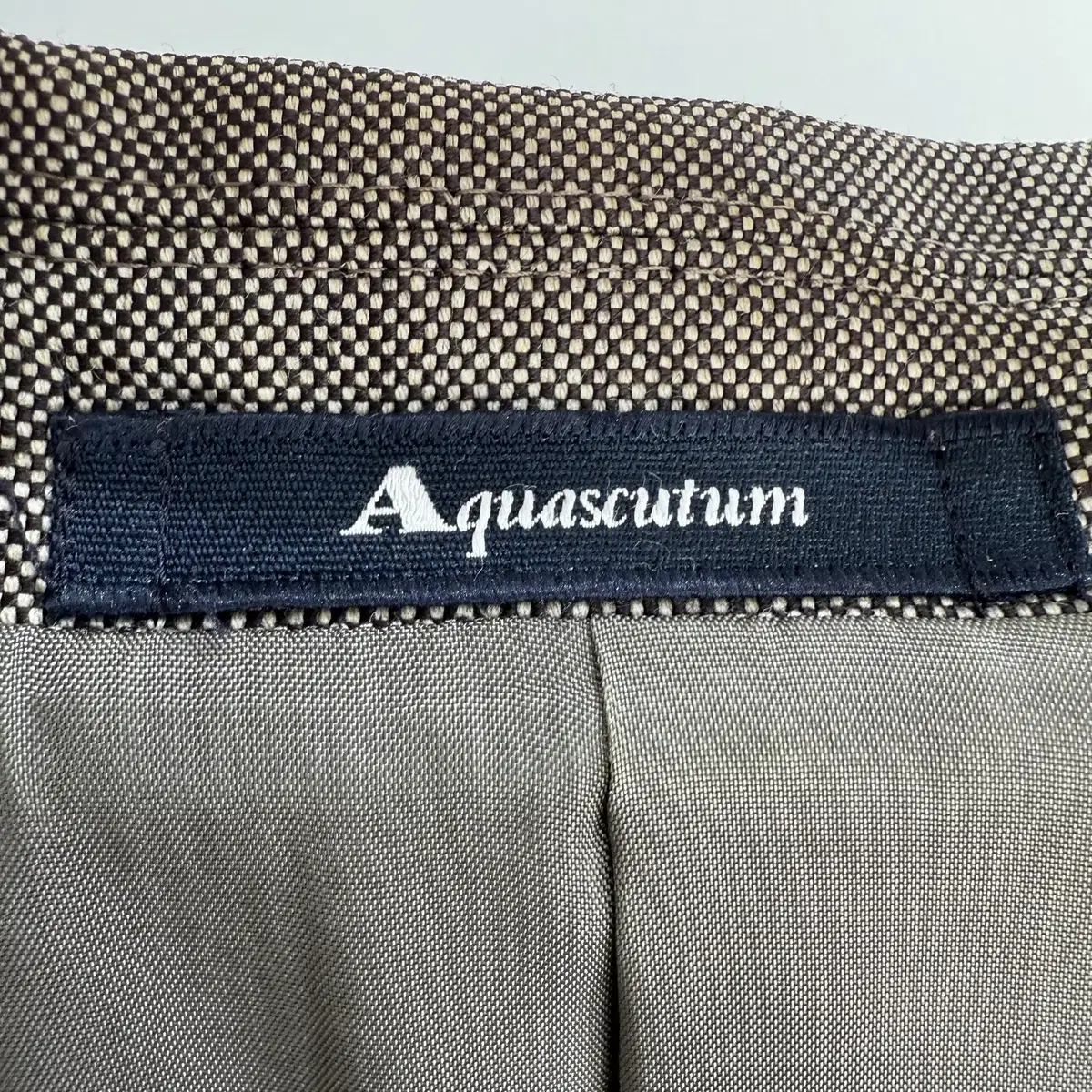 AQUASCTUM 울 코트  (Made in Japan)