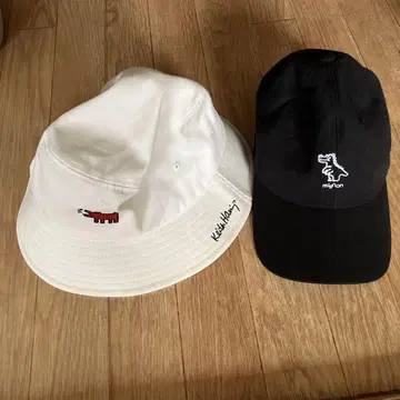 버킷햇 키이스 헤링 BOWWOW 미뇽 햇 모자